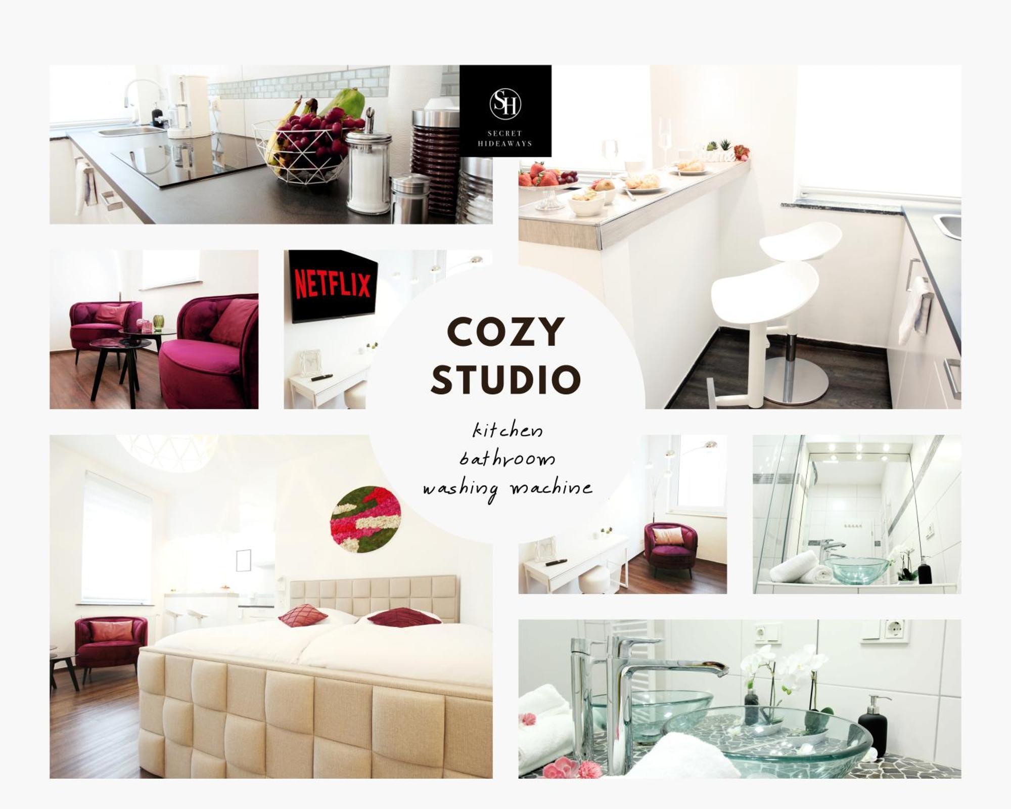 Secret Hideaways Cozystudio Superior Apartments Mit Wifi L 450M Bis Uni L Messe L Flughafen L Zoo دوسبرغ المظهر الخارجي الصورة